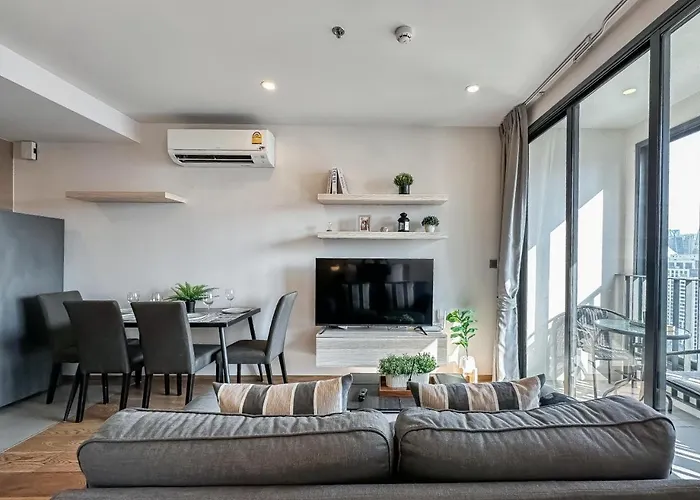 Upscale Skyview 1br - Ultra Fast Wifi - Chitlom *